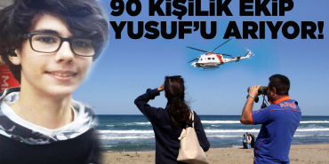 Sinop'ta denizde kaybolan genci 90 kişi arıyor