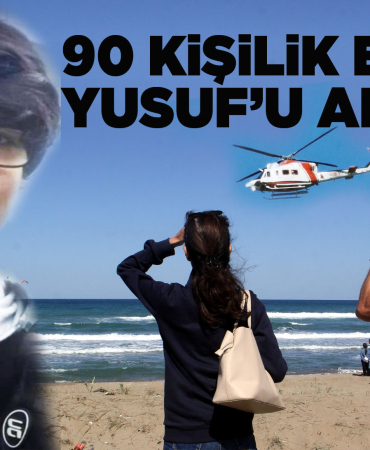 Sinop'ta denizde kaybolan genci 90 kişi arıyor