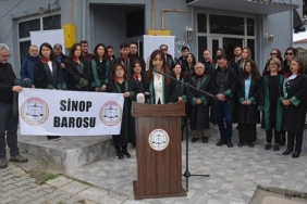 Sinop Barosu'ndan İstanbul Barosu'na destek
