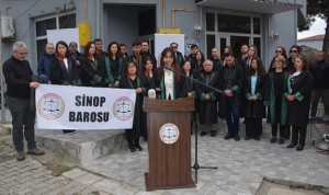 Sinop Barosu'ndan İstanbul Barosu'na destek