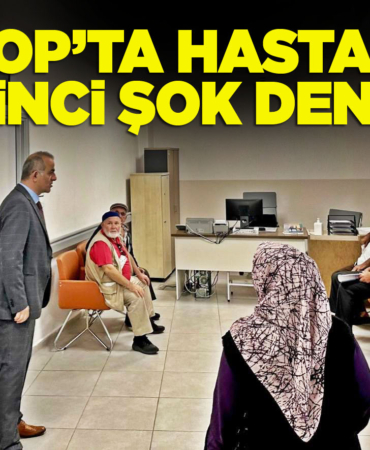 Sinop'ta İl Müdüründen hastaneye ikinci şok denetim