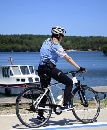 Sinop'ta "Martılar" huzur ve güven için pedal çeviriyor