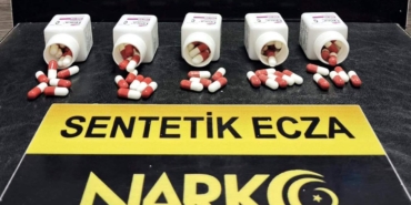 Sinop’ta şok uygulamada 195 adet sentetik ecza ele geçirildi