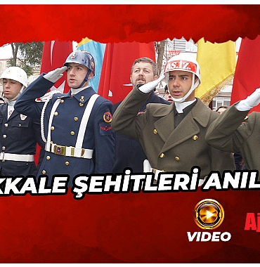SİNOP'TA ÇANAKKALE ŞEHİTLERİ ANILDI!