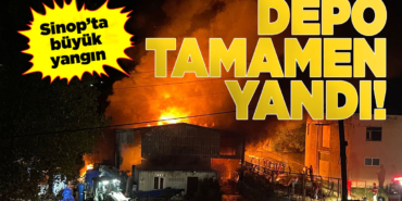 Sinop'taki büyük yangın kontrol altına alındı