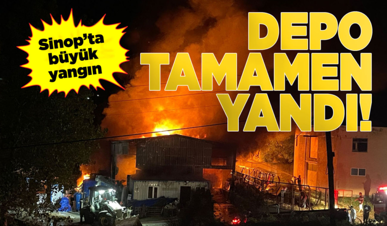 Sinop’taki büyük yangın kontrol altına alındı