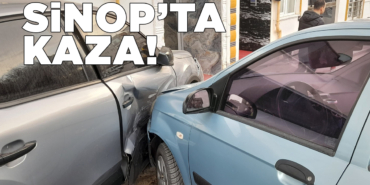 Kontrolü kaybeden sürücü park halindeki araca çarptı