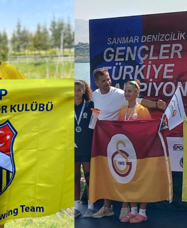 Sinoplu kürekçi Türkiye 3.sü oldu