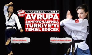 Sinoplu sporcular Türkiye’yi temsil edecek