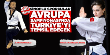 Sinoplu sporcular Türkiye’yi temsil edecek