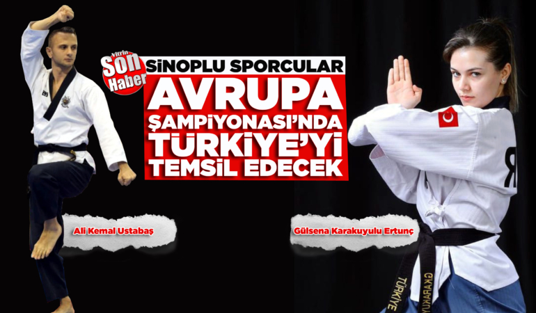 Sinoplu sporcular Türkiye’yi temsil edecek