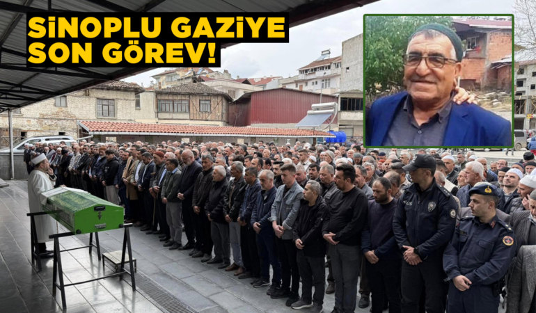 Kıbrıs Gazisi Mehmet Öztürk dualarla toprağa verildi
