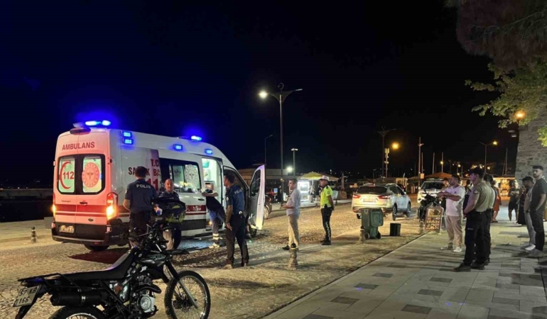 Sinop’ta bıçaklı kavga :1 yaralı