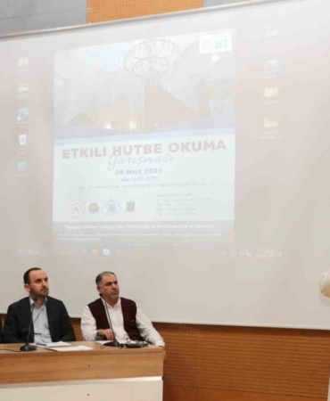 Sinop’ta hutbe okuma yarışması