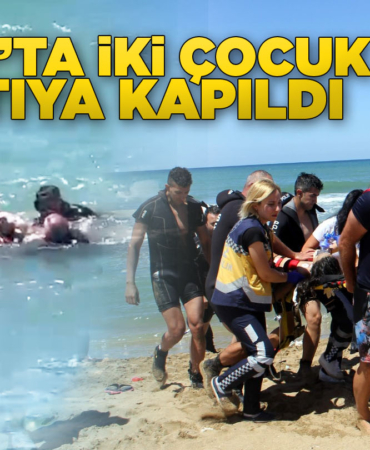 Sinop'ta 2 kız çocuğu boğulma tehlikesi geçirdi