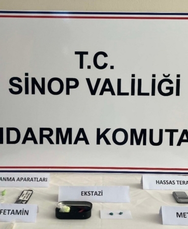 Sinop’ta uyuşturucu operasyonu: 2 gözaltı