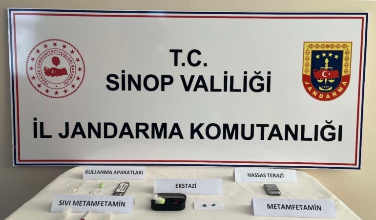 Sinop’ta uyuşturucu operasyonu: 2 gözaltı