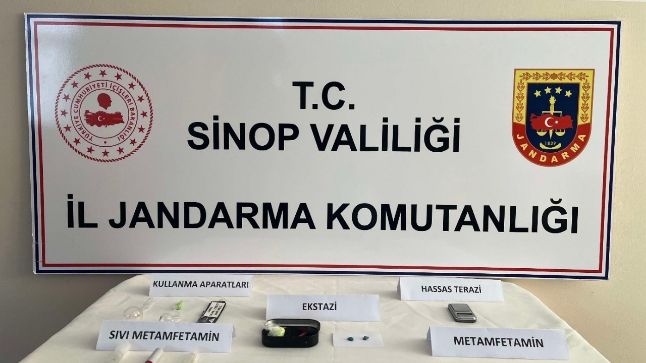 Sinop’ta uyuşturucu operasyonu: 2 gözaltı