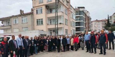 Sinop’ta yangın tatbikatı