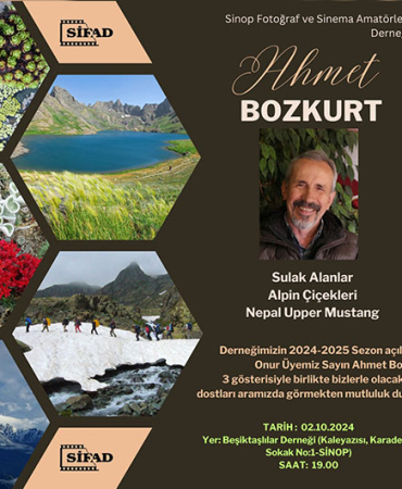 SİNOP FOTOĞRAF VE SİNEMA AMATÖRLERİ DERNEĞİ YENİ SEZON AÇILIŞINI YAPACAK