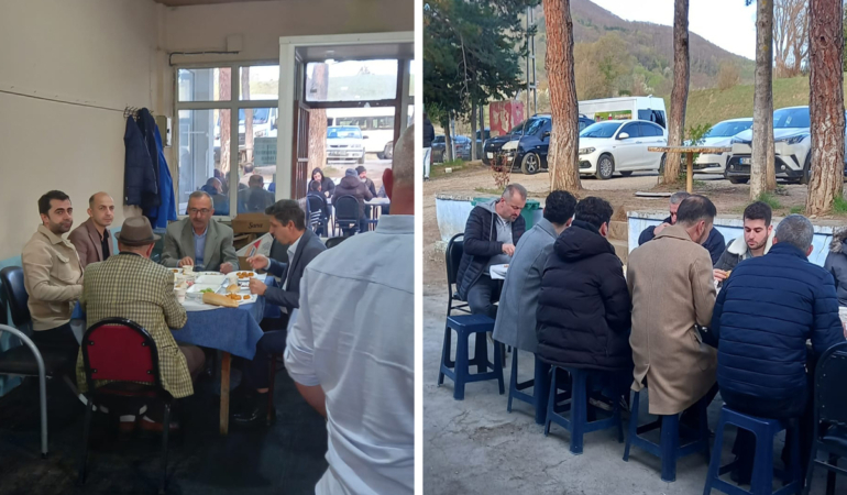 Asırlık bayram geleneği Tangal köyünde yaşatıldı