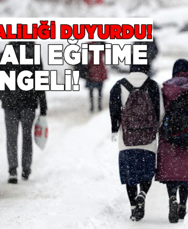 Sinop ve 6 ilçesinde taşımalı eğitime ara verildi