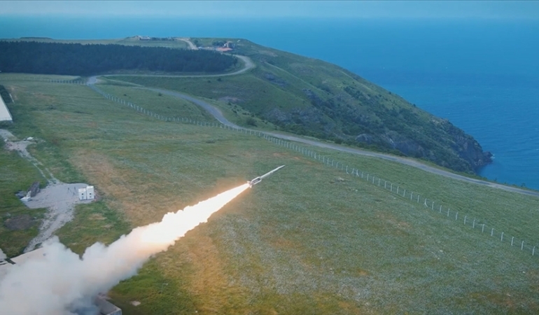 Siper Ürün-2’nin ilk atışı Sinop’ta yapıldı