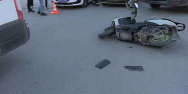 Trafik kazasında 2 kişi yaralandı