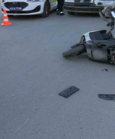 Trafik kazasında 2 kişi yaralandı