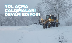 Sinop’ta 165 köy yolu ulaşıma kapandı