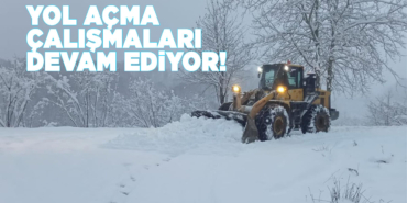 Sinop’ta 165 köy yolu ulaşıma kapandı