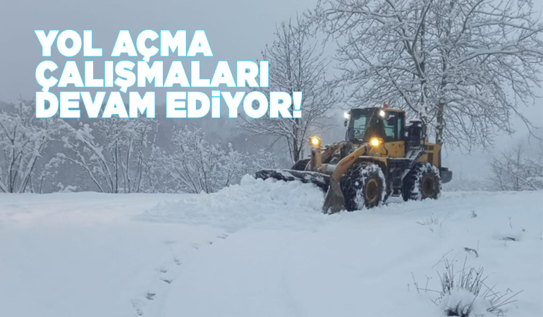 Sinop’ta 165 köy yolu ulaşıma kapandı