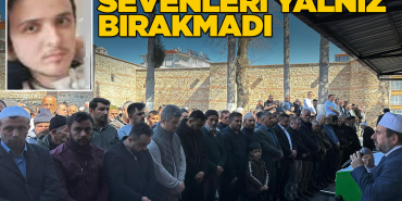 Sinoplu genç son yolculuğuna uğurlandı