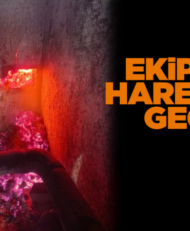 Sinop’ta bina bacasında yangın çıktı