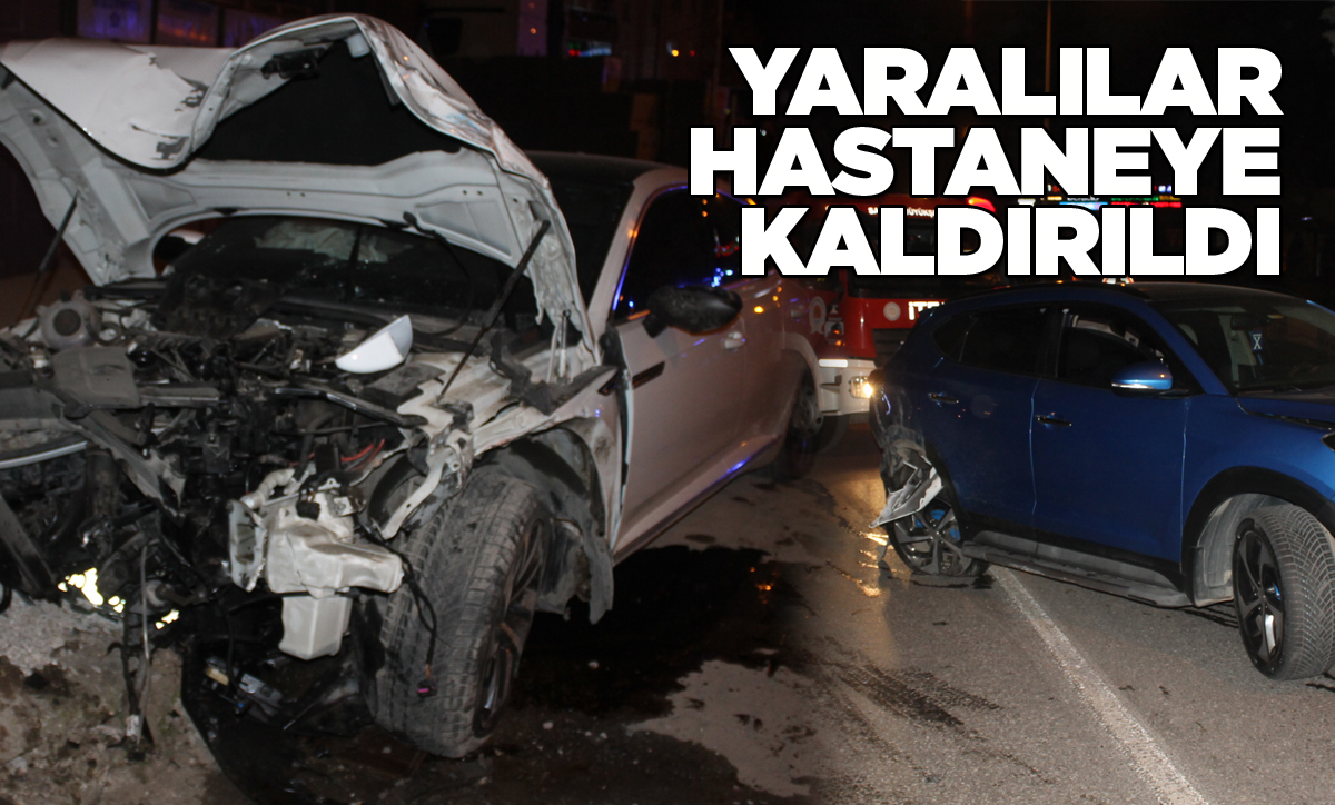 Sinop-Samsun yolunda zincirleme trafik kazası