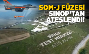 SOM-J ile Sinop’tan hedefe tam isabet!