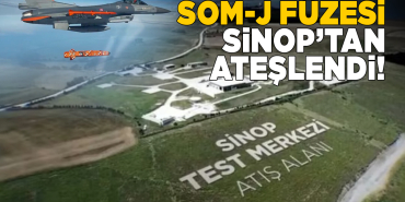 SOM-J ile Sinop’tan hedefe tam isabet!