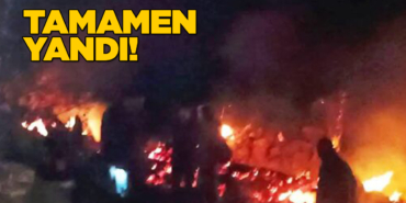 Sinop’ta yayla evinde yangın çıktı