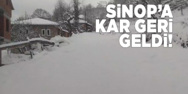 Sinop’ta yüksek kesimler kara teslim