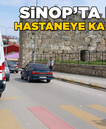 Bebek arabasına çarpmamak için ani fren yaptı