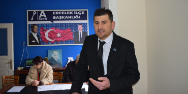 Anahtar Parti Erfelek İlçe Başkanı Aydın göreve başladı