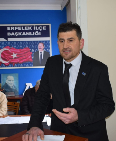 Anahtar Parti Erfelek İlçe Başkanı Aydın göreve başladı