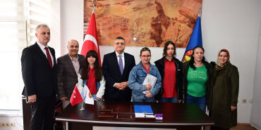 Vali Özarslan’dan THK’ye 100. yıl ziyareti