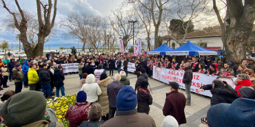 Sinop’ta STK’lar İmamoğlu için meydana indi