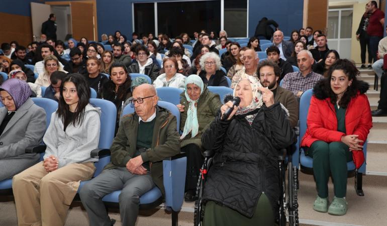 Ulu çınarlar üniversite öğrencileriyle buluştu