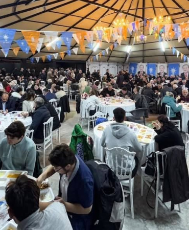 AK Parti Sinop Teşkilatı ‘Vefa İftarı’nda Buluştu