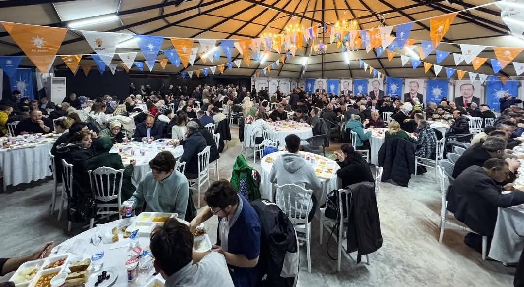 AK Parti Sinop Teşkilatı ‘Vefa İftarı’nda Buluştu