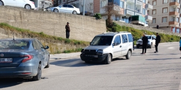 Sinop'ta maddi hasarlı trafik kazası