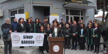 Sinop’tan İstanbul Barosu’na destek açıklaması