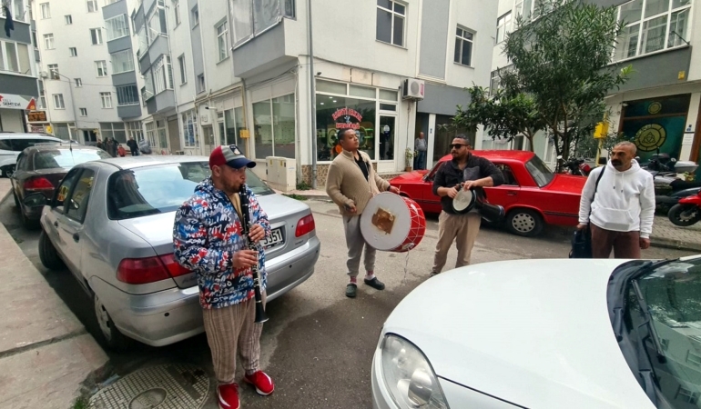 Sinop’ta klarnetli bayram kutlaması